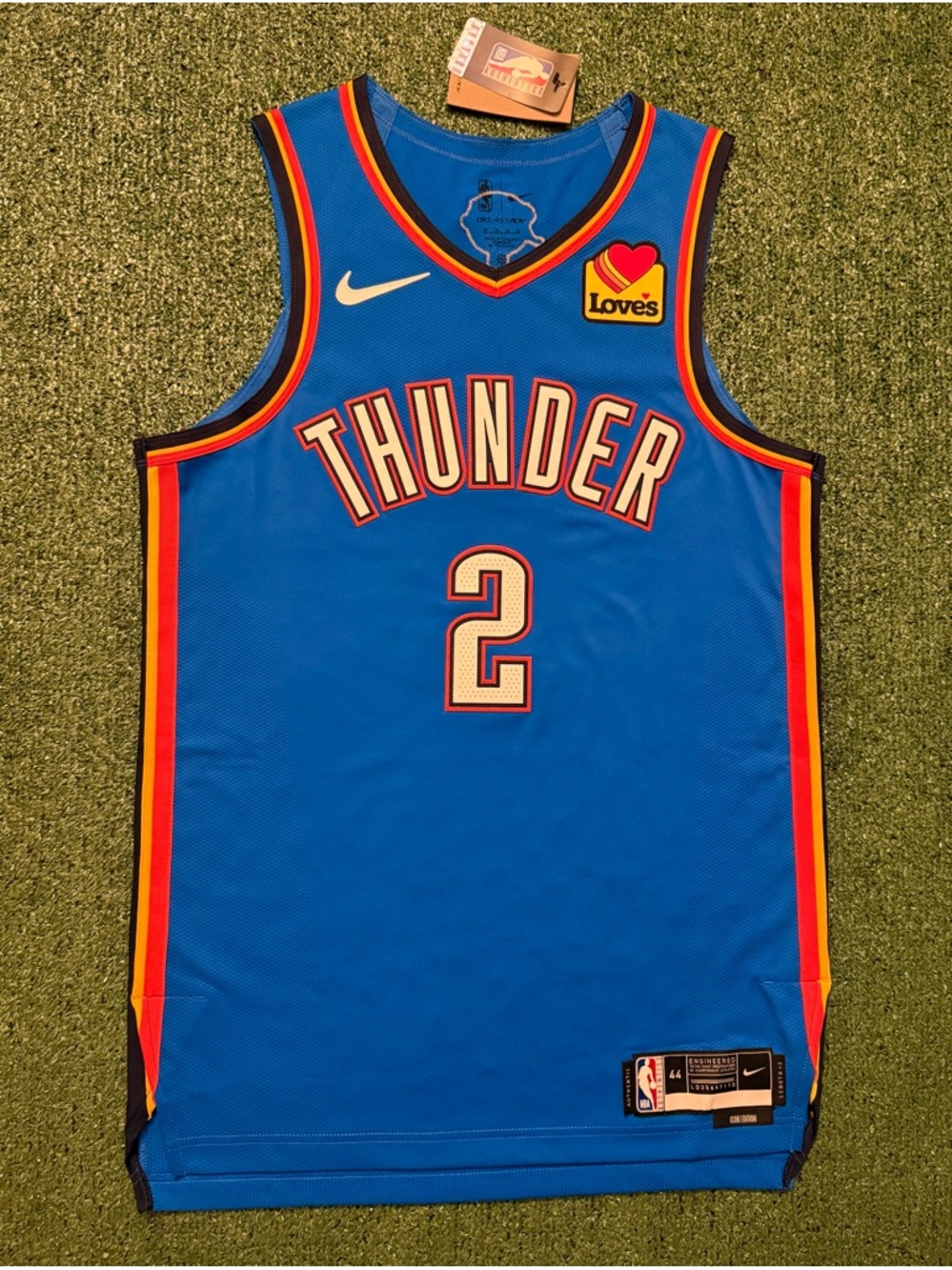 Authentic Shai Gilgeous-Alexander Oklahoma City Thunder Nike Adv Finals Jerseys